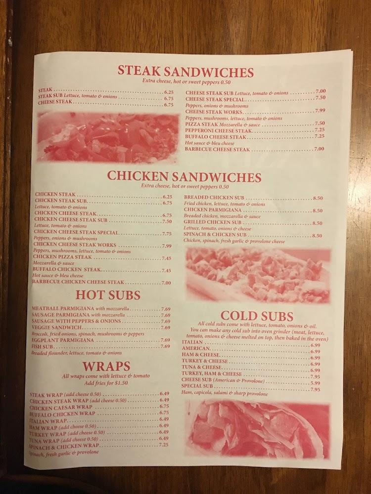 Mannino's Pizza Palace Menu image 3