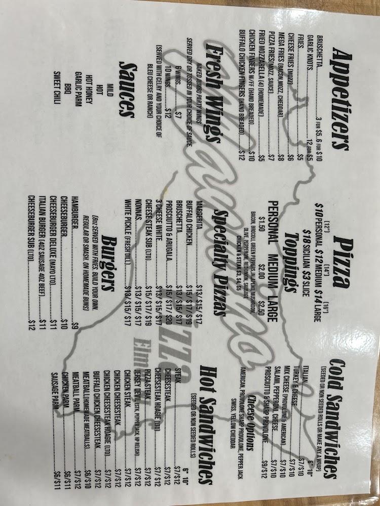 Mannino's Pizza Palace Menu image 4